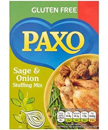 Paxo Sage & Onion Gluten Free 150gx2 (pack of 2) makes 14 balls - Buy Online on GoSupps.com