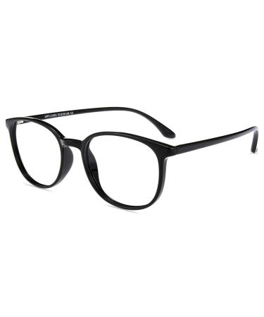 Firmoo reading glasses with presence 1.5 for women men blue lights computer reading glasses for screens glare -free reading aid tr90 black 1.50x black