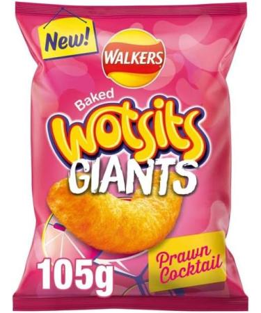 Worsits Gaint Prawn Cocktail 4 X 105g (pack of 4) - Buy Online on GoSupps.com