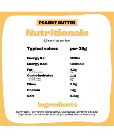 Surreal Peanut - High Protein Cereal - Low Sugar- Healthy Plant Based Cereal - High in Fibre - Low Carb - Gluten Free - Vegan - 13g of Protein 0g of Sugar - 240g per Box - 4 Pack (4 x Peanut) - Buy Online on GoSupps.com