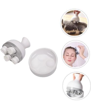 GLEAVI 2pcs Scalp Massager Tool - Head Massage Brush Claws - Abs White - Enhance Relaxation & Health - Buy Online on GoSupps.com