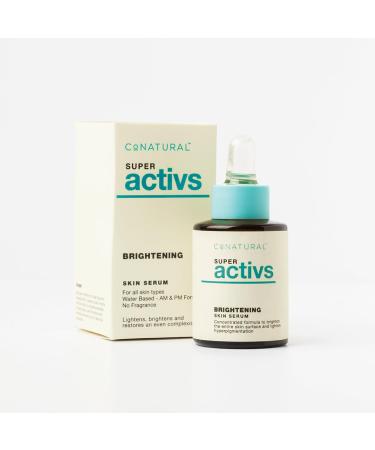 Conatural Brightening Serum 30ml | Radiant Face Serum for Even Skin Tone & Hydration | Antioxidant-Infused Water-Based Formula for Luminous Complexion - Buy Online on GoSupps.com