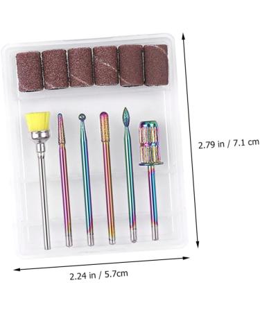 Beaupretty 3 Sets Nail Polisher Manicure Drill Bits Nail Drill Bit Nail Polishing Head Pedicure Drill Bits Cuticle Drill Bit Tungsten Steel Stainless Steel. Silicone. Quartz. Ceramics - Buy Online on GoSupps.com