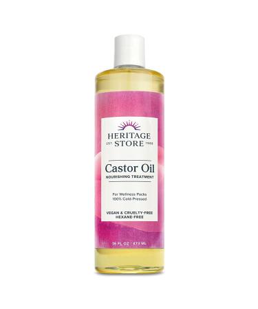 Heritage Store Castor Oil 16 fl oz (480 ml)