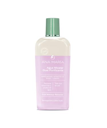 Ana Maria Agua Micelar Dual Purificante Todo Tipo de Piel Descongestiona y Calma la Piel | Dual Makeup Remover 6oz-180ml