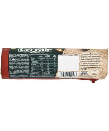 Biscotti Cereali Cioccolato Ore Liete Pack of 6 test bags Biscotti Cereale 250 g + Gran Cereale 230 g Cereal and chocolate biscuits Packed in a tube + 1 packet of Felce Azzurra talc - Buy Online on GoSupps.com