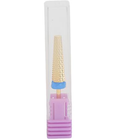 Nail Grinding Head Tungsten Steel Nail Gel Drill Bit Golden Ultra Long Multi Purpose with Storage Box for Salon (133#-M) - Buy Online on GoSupps.com