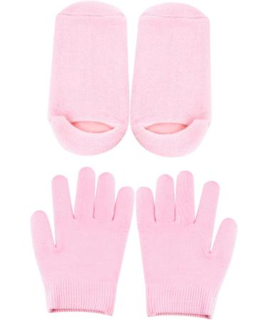 FRCOLOR 4 Pairs Exfoliating Mask Hand Moisturizing Gloves Womens Socks Hand Mask Glove Cotton Gloves for Lotion Socks Overnight Foot Moisturizing Socks Gel Gloves Feet Miss Essential Oil - Buy Online on GoSupps.com