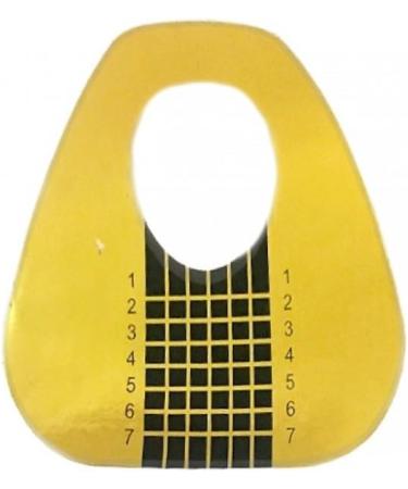 Self-Adhesive Square Gold Modelling Stencils - 500 Pieces for Artificial Fingernail Art - International Shipping Available - Buy Online on GoSupps.com