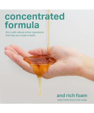 Grunplus Organic Hair Loss Shampoo | 8.45 fl oz | Promotes Hair Growth & Regrowth | Herbal Essences for Scalp Nutrition | Removes Sebum & Relieves Itching - Buy Online on GoSupps.com