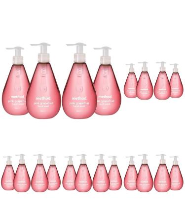 Method Pink Grapefruit Hand Wash with plant-based cleansing power 354ml 20 Pack 354.00 ml (Pack of 20) Pinck Grapefruit