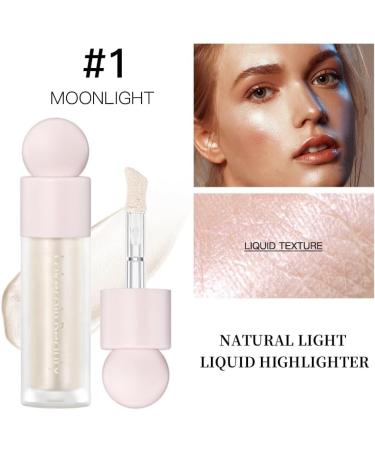 Go Ho Liquid White Highlighter Makeup Natural Face Highlighter Stick Silky Smooth Light Liquid Luminizer Long Lasting Highlight Face Illuminator Make up 01 Moonlight White 01 Moonlight White 10 g (Pack of 1) - Buy Online on GoSupps.com