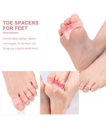 5-in-1 Manicure Tools Set for Toe Correction - Hammer Toe Straightener, Toe Separators, Bunion Corrector, Toe Spacers, Big Toe Spreader - 4 Pairs with Thumb Splint - Buy Online on GoSupps.com