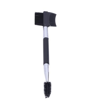 Eyebrow Eyelash Brush Double Head Eyelash Comb Makeup Tool for Women(#1)