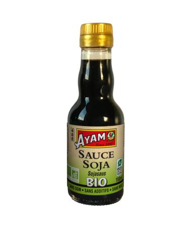 AYAM Soy Sauce | Salty | Organic | Ideal for cooking at home | Marinades | Sushi | No Preservatives - 150ml