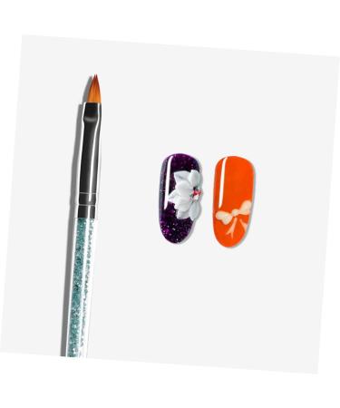 FRCOLOR Nail Art Pen Kit Set liquid glitter nail art nail art nails nail art nail drawing painting es powder nail liner glitter manicure gradient nail Acrylic Powder Painting Brush - Buy Online on GoSupps.com