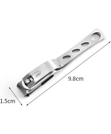 UNbit Nail Clipper Nail Files 360 Rotating Stainless Steel Nail Clippers Nail Toe Clipper Cutter Manicure Tools Trimmer Glass Nail File - Buy Online on GoSupps.com