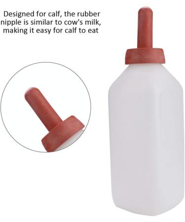 Zerodis 2L Calf Milk Feeder Bottle Set - Nursing Cow Feeding Cup Without Handle Replacement - Buy Online on GoSupps.com