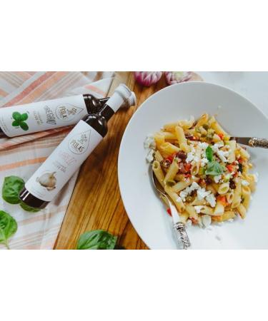 Pellas Nature Extra Virgin Olive Oil with Garlic - Cold Pressed Test Winner from Greece 250ml OK Kosher Additive-Free - Buy Online on GoSupps.com