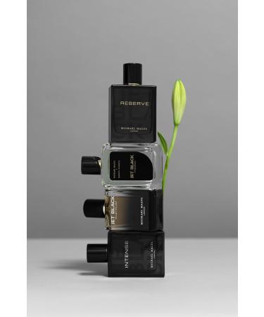 Michael Malul Jet Black Platinum Eau de Parfum for Men - 100ml | 3.4oz Jet Black Platinum 3.4 Fl Oz (Pack of 1) - Buy Online on GoSupps.com
