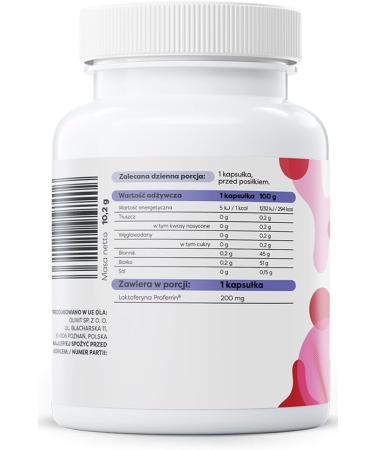 Olivit Sp z oo Osavi Lactoferine 200 mg 60 capsules - Buy Online on GoSupps.com