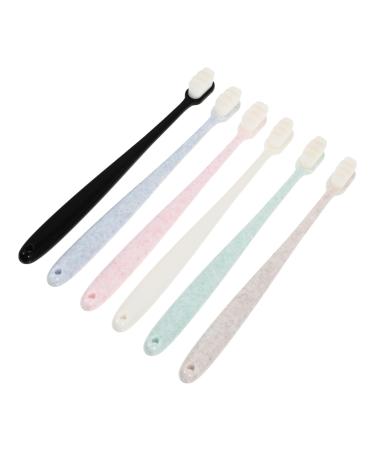 Je compris 6th toothbrush tooth flap stick for children prosthesis cleaning brush hand cleaning brush bristle travel dental floss pics for children hard travel dental stick so soft pbt