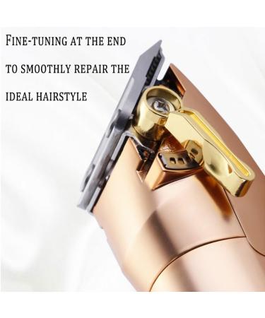 Pro Hair Clipper Adjustable Fading Blending Hairdressing Hair Clipper Men Professional Hair Trimmer Electric Beard Hair Cutting Tool(Color:Brown) - Buy Online on GoSupps.com