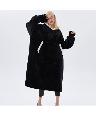 Cozy Oversized Hooded Blanket | Soft & Warm Flannel Blanket for Adults & Teens | Portable & Comfortable Gift - Buy Online on GoSupps.com
