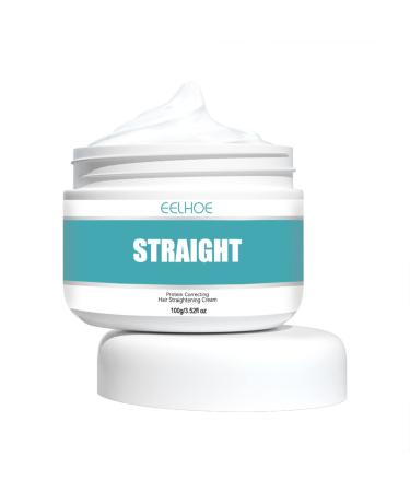 Hair Straightening Cream Protein Correcting Hair Moisturizing Cream Silk&Gloss Nourishing Smooth for All Hair Types
