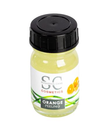 Sugaring Cane Sugar Body Scrub - Preservative-Free - For Shower and Body - Orange - 30 ml