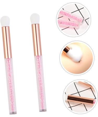 NOLITOY 2pcs Nose Brush Eyeshadow Makeup Brush Cleaning Brush Makeup Pink Nose Cleaner Applicator Miss Major - Buy Online on GoSupps.com