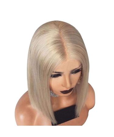 Blonde Bob Wig for Women | Short Straight Synthetic Hair Wig for Cosplay & Daily Use - Buy Online on GoSupps.com