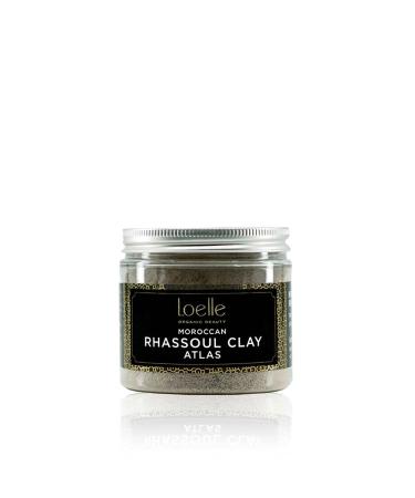 Loelle Loelle - Rhassoul Clay Powder - Ghassoul Soap for Purifying Facial Mask - Moroccan Clay for Oily Hair - Natural Cosmetics - Made in Morocco - Skin Care (220g)