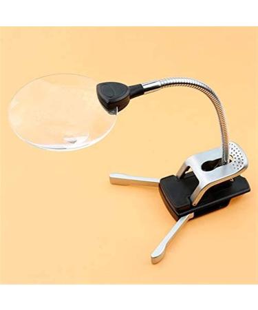 Lightweight Magnifying Glass Led Lamp Desktop 2.5/8X High-Definition Reading Magnifier for Multi-Function Repair Watch Reading Lofty Ambition - Buy Online on GoSupps.com