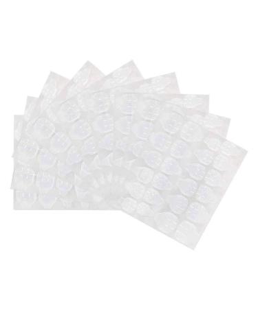 10 sheet (240 pieces) Nail glue stickers clear double-sided fake nail gele gel adhesive tapping tips natural self-adhesive nail bags for women