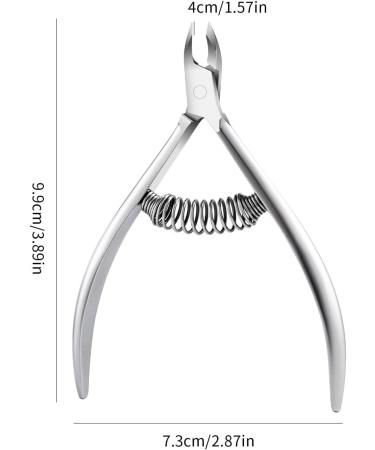 Stainless Steel Toenail Cuticle Nipper Dead Skin Scissor Nail Cuticle Scissors Plier Manicure Tool Nail Trimmer Nail Cuticle Plier Manicure Tool Professional Cuticle Scissors Trimming Scissors - Buy Online on GoSupps.com