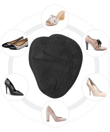 Danlai Soft Half Pillow Insole - 2 Pairs Self-Adhesive Heel Pillow Inserts | Anti-Slip Shoe Pads for Ultimate Comfort - Buy Online on GoSupps.com