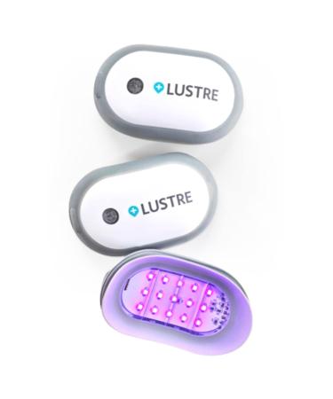 LUSTRE ClearSkin TRIO - Blue Light Acne Treatment Device UV-Free & Wireless | LED Therapy for Face and Body Acne Spots and Blemishes | Prevent breakouts inflammation and Skin Redness