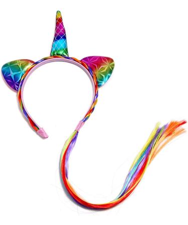 MERRYHAPY Wig Headwear Wig Hair Bands Wig Hair Hoop Unicorn Hair Band Wig Headdress Unicorn Hair Hoop - Buy Online on GoSupps.com