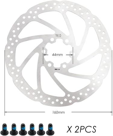 JFOYH 4-Piston MTB Hydraulic Brake Set with 160mm Floating Disc Rotors - Front and Rear Disc Brake Kit MT2000- Pre-Bled, Original Pads Included - Buy Online on GoSupps.com