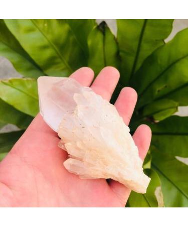 90g-180g Natural Crystal Cluster Skeleton Flower Stone 1pc HOMEZHOU (Color : 1pc 155g-180g)