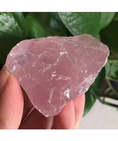 Crystal 1pcs Big Size Natural raw Rose Quartz Crystals Rough Stone Natural Quartz Crystals Stone for Suitable for Home Office Decoration FZUGEDRLI - Buy Online on GoSupps.com