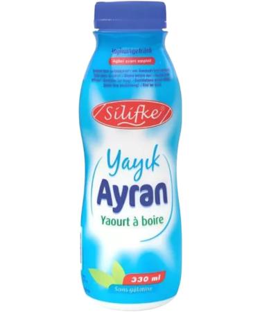 poof Silifke Ayran Yogurt drink with milk practical and refreshing 330 ml 6 pieces - Buy Online on GoSupps.com