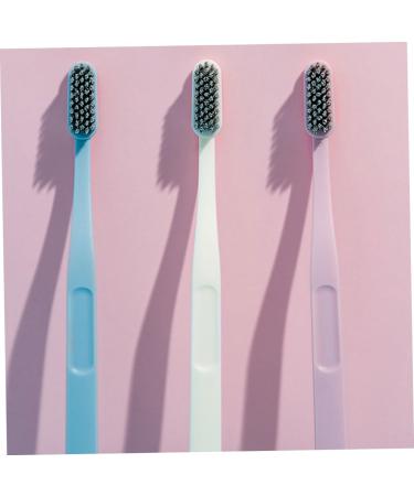 Ultechnovo 6ST Eco-Friendly Stiff Brush Toothbrushes | Sustainable Dental Care Tools | Frosted Cleaning Brushes for Adults - Buy Online on GoSupps.com