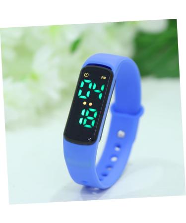 Buy Yardwe Kids' Smart Digital Watch - Safe Arm Bands & Fitness Tracker - Blue Intelligent Bracelet for Children - Buy Online on GoSupps.com