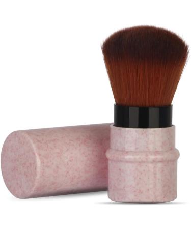 Face Powder Blush Makeup Brush Concealer Brush Powder Brush Short for Girlfriend Mother Artist Beginner (Pink) - Buy Online on GoSupps.com