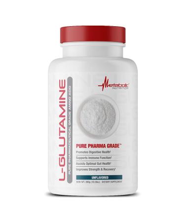 METABOLIC NUTRITION L-Glutamine Unflavored- 300 Gm 1 Pack (1 x 300 g)