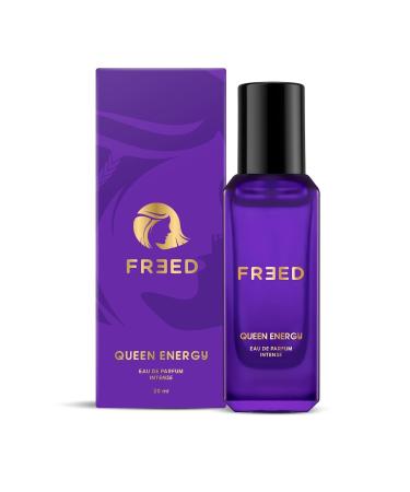 FREED Queen Energy EDP Perfume for Women 20ml | Patchouli Earthy Cedarwood Vanilla | Intense & Long Lasting Woody Eau De Parfum | Best Gift for Women