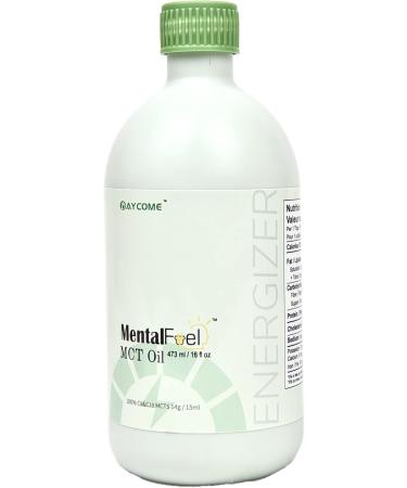 MentalFuel MCT Oil -100% C8 / C10 MCT Oil' 16 FL OZ From Non-GMO Coconut oil Unflavoured Excellent in Keto Coffee Non-BPA Vegan Gluten-Free Keto & Paleo - Buy Online on GoSupps.com