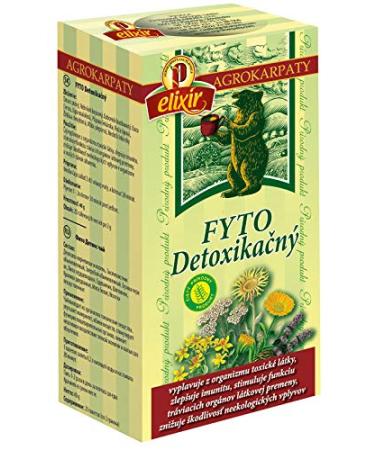 Detox Herbal Tea | Cleansing Immunity Intestinal Health Kidneys Bladder Liver | Pure Natural Herbal Tea (20 Tea Bags 40g) 20 Count (Pack of 1)